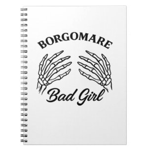 Carnet Bgm Bad Girl - Skeleton Heart Mains