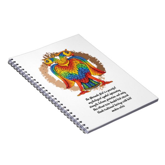 Carnet bherunda bird (Côté Droit)