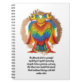 Carnet bherunda bird (Devant)