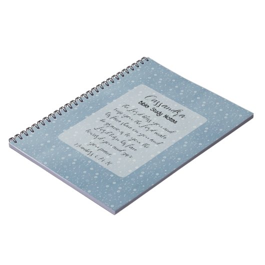 Carnet Bible chrétienne Verse Art (Côté gauche)