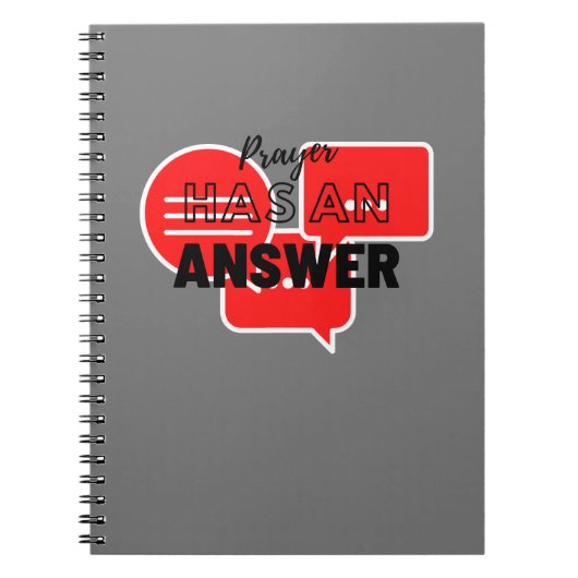 Carnet Bible Verse Écriture avec Mots Noirs (Devant)