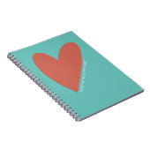 Carnet Bible Verse Journal, Christian Scripture Heart (Côté Droit)