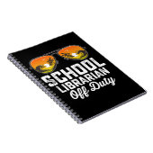 Carnet Bibliothécaire De L'École Hors Service Dernier Jou (Côté Droit)