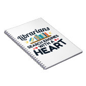 Carnet Bibliothécaires Moteurs de recherche avec un coeur (Côté Droit)