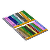 Carnet bibliothèque bibliothèque bibliothèque lecture (Côté Droit)