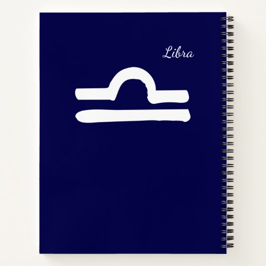 Carnet Bibliothèque de constellation zodiaque (Dos)