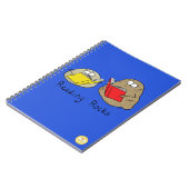 Carnet Bibliothèque de lecture mignonne pour enfants dess (Côté gauche)