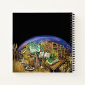 Carnet Bibliothèque des rêves vivants (Dos)
