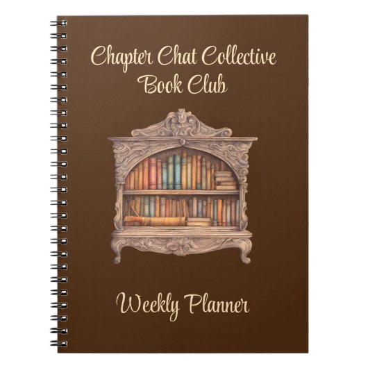 Carnet Bibliothèque Fairytale Book Club Planner (Devant)