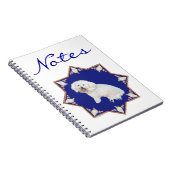 Carnet Bichon frisé nautique (Côté Droit)