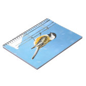 Carnet Bickadee sur la peinture d'alimentation - Oiseaux (Côté gauche)