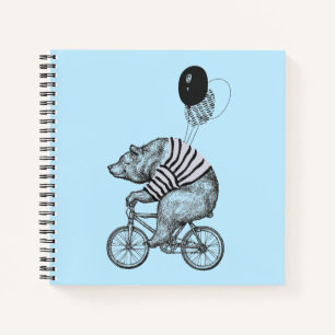 Carnet Bicyclette à ballon