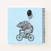 Carnet Bicyclette à ballon (Dos)