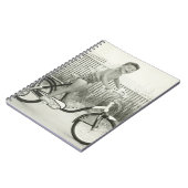 Carnet Bicyclette d'équitation de fille (Côté gauche)