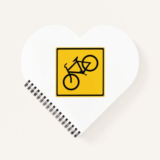 Carnet Bicyclette pour panneau routier (Devant)