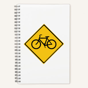 Carnet Bicyclette pour panneau routier