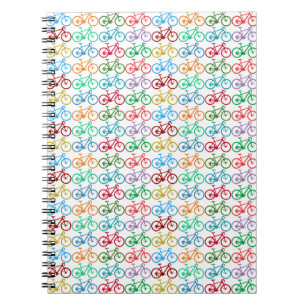 Carnet bicyclettes couleur
