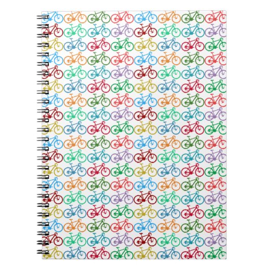 Carnet bicyclettes couleur (Devant)