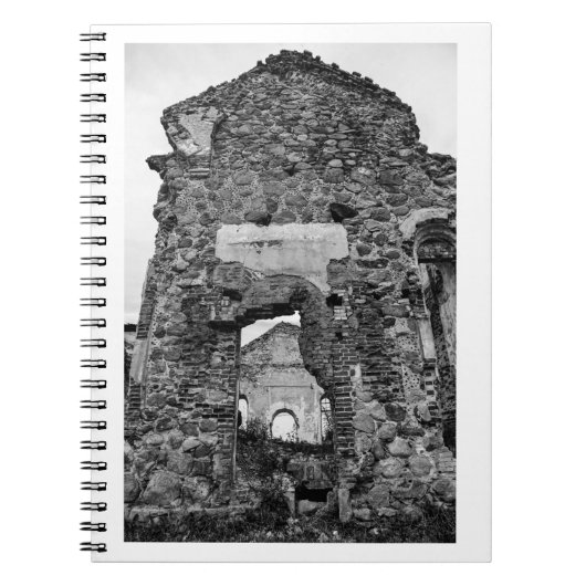 Carnet Biélorussie Begoml Biahoml Architecture Ruines de  (Devant)