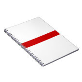 Carnet Biélorussie blanc-rouge-blanc (Côté Droit)