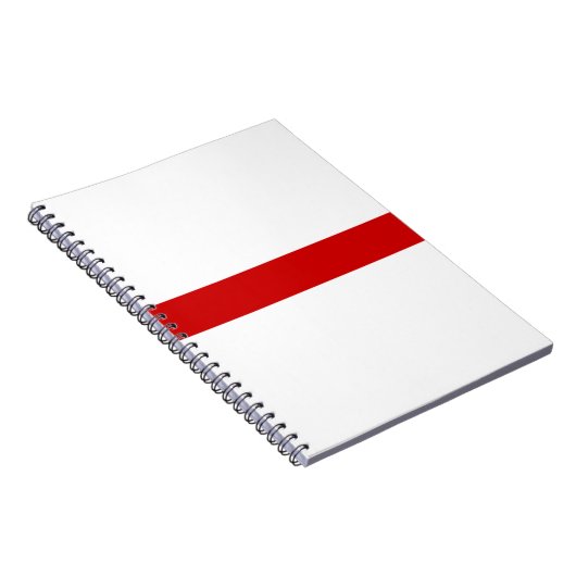 Carnet Biélorussie blanc-rouge-blanc (Côté Droit)