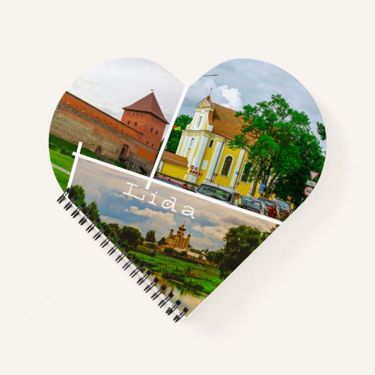 Carnet Biélorussie Lida Cityscape (Devant)