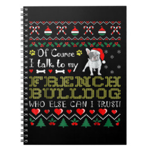 Carnet Bien Sûr, Je Parle À Mon Bulldog Français