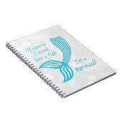 Carnet Bien sûr que je bois comme un poisson, je suis une (Côté Droit)