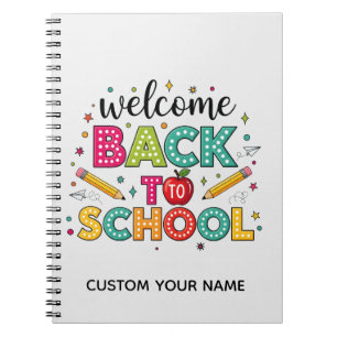 Carnet Bienvenue à la rentrée des classes