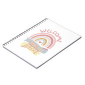 Carnet Bienvenue à l'école (Côté gauche)