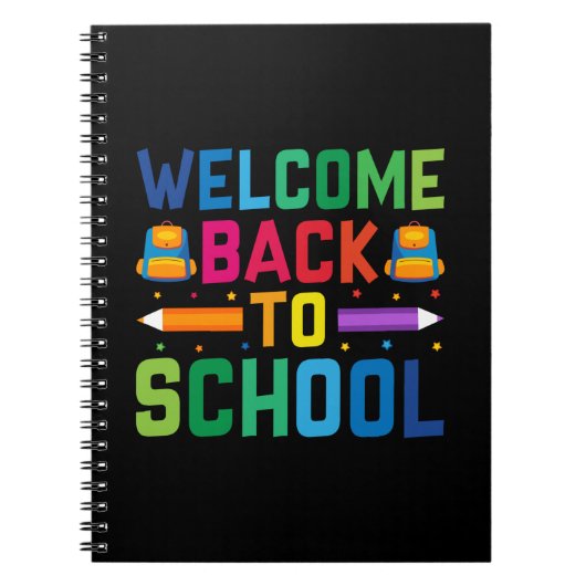Carnet Bienvenue À L'École (Devant)