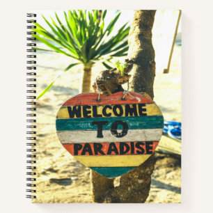 Carnet Bienvenue à paradise Beach Ocean