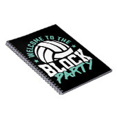 Carnet Bienvenue dans le jeu de volley-ball Funny Party B (Côté Droit)