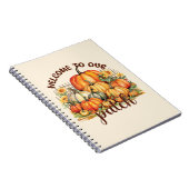 Carnet Bienvenue dans notre Patch - Cosy Citrouille Patch (Côté Droit)