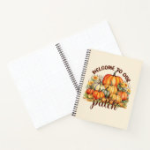 Carnet Bienvenue dans notre Patch - Cosy Citrouille Patch (Intérieur)