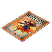 Carnet Bienvenue Mortal Halloween Witch (Côté gauche)