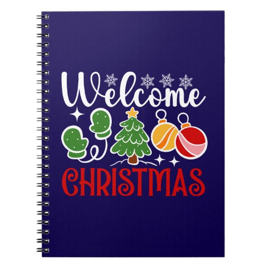 Carnet Bienvenue Noël-63758 (Devant)