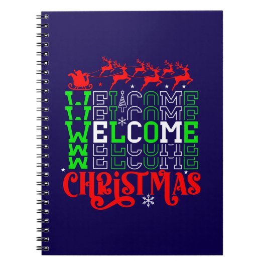 Carnet Bienvenue Noël-84767 (Devant)