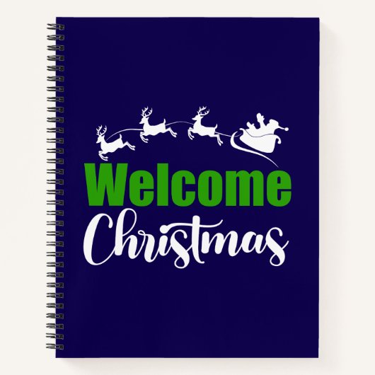 Carnet Bienvenue Noël-85101 (Devant)