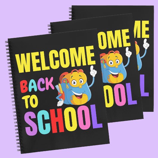 Carnet Bienvenue Retour À L'École Drôle Enseignant Amour