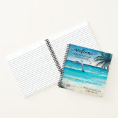 Carnet Bienvenue Watercolor Beach House Dauphin Invité (Intérieur)