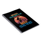 Carnet Bière Et Vélo Anniversaire (Côté Droit)