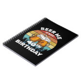 Carnet Bière pour moi, c'est mon 40e anniversaire (Côté gauche)