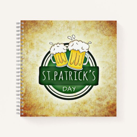 Carnet Bières de la Saint-Patrick (Devant)