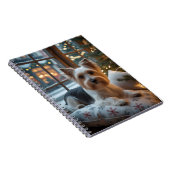 Carnet Biewer Terrier With Christmas Lights Holiday (Côté Droit)