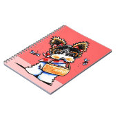 Carnet Biewer Yorkie Heure de pique-nique (Côté gauche)