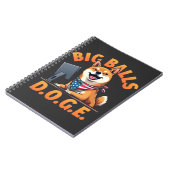Carnet Big Balls Doge Département de l'efficacité du gouv (Côté gauche)