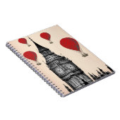 Carnet Big Ben et Red Hot Air Balloons 2 (Côté Droit)