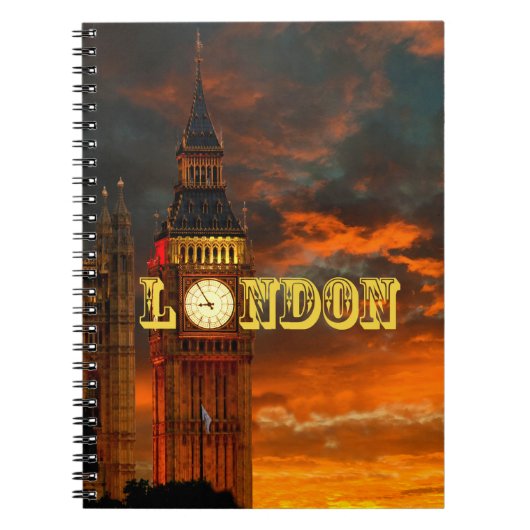 CARNET BIG BEN LONDON (Devant)