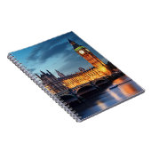Carnet Big Ben, Londres. (Côté Droit)